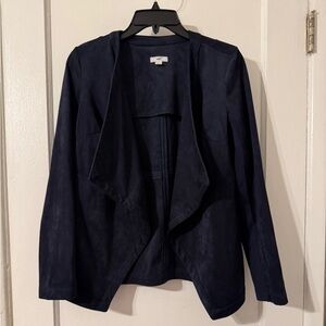 J.Jill Women Blue Jacket Blazer Sz Xs